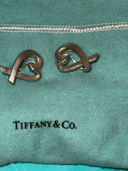 Tiffany & Co. Loving Heart Clip-On Earrings – Sterling Silver