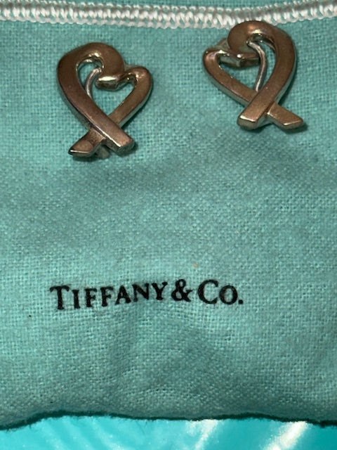 Tiffany & Co. Loving Heart Clip-On Earrings – Sterling Silver