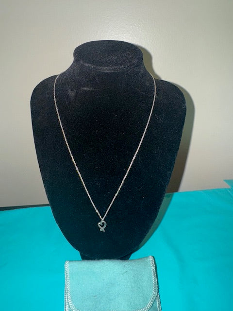 Tiffany & Co. Mini Loving Heart Necklace – Sterling Silver