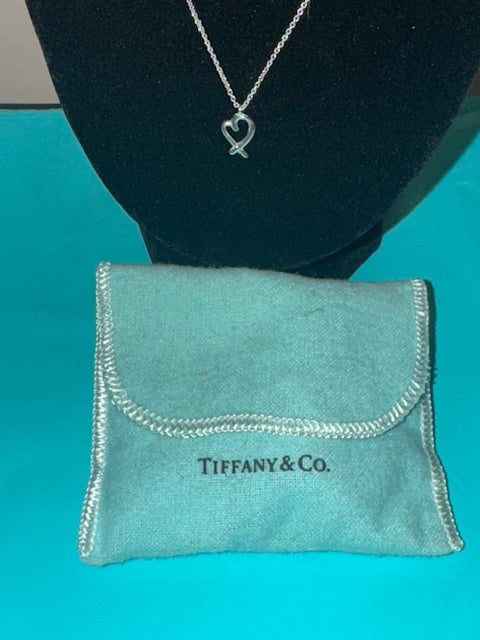Tiffany & Co. Mini Loving Heart Necklace – Sterling Silver