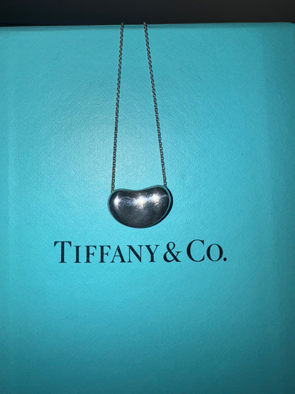 Tiffany & Co. Elsa Peretti® Large Bean Necklace – Sterling Silver