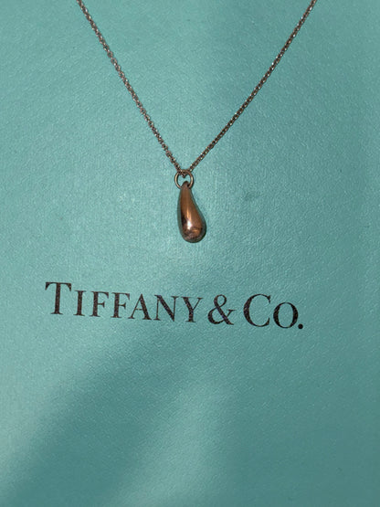 Tiffany & Co. Elsa Peretti Teardrop Necklace – Sterling Silver