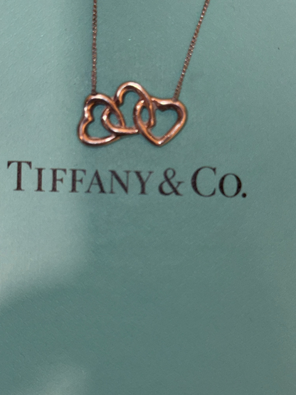 Tiffany & Co. Triple Heart Necklace – Sterling Silver