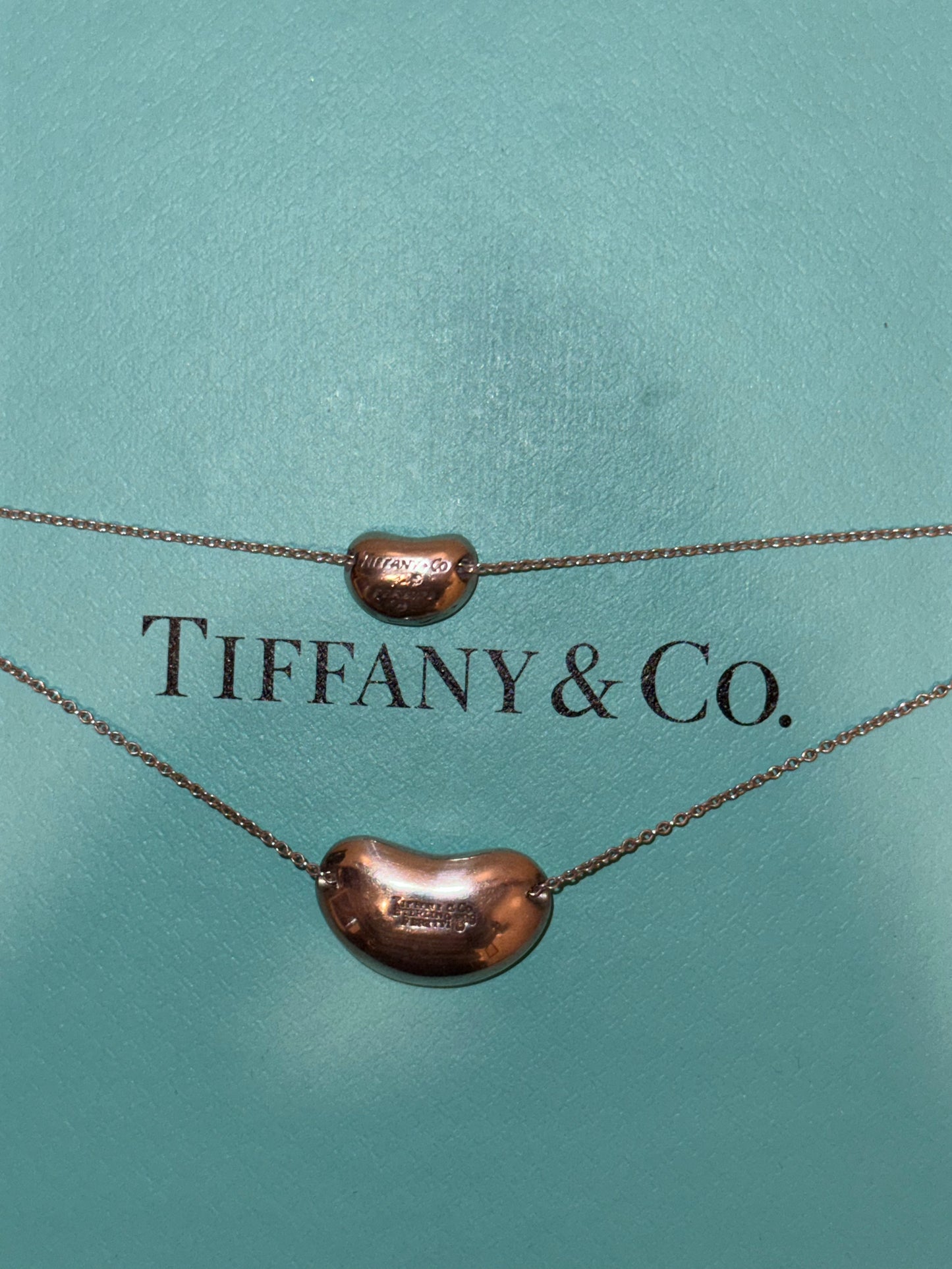 Tiffany & Co. Elsa Peretti® Large Bean Necklace – Sterling Silver
