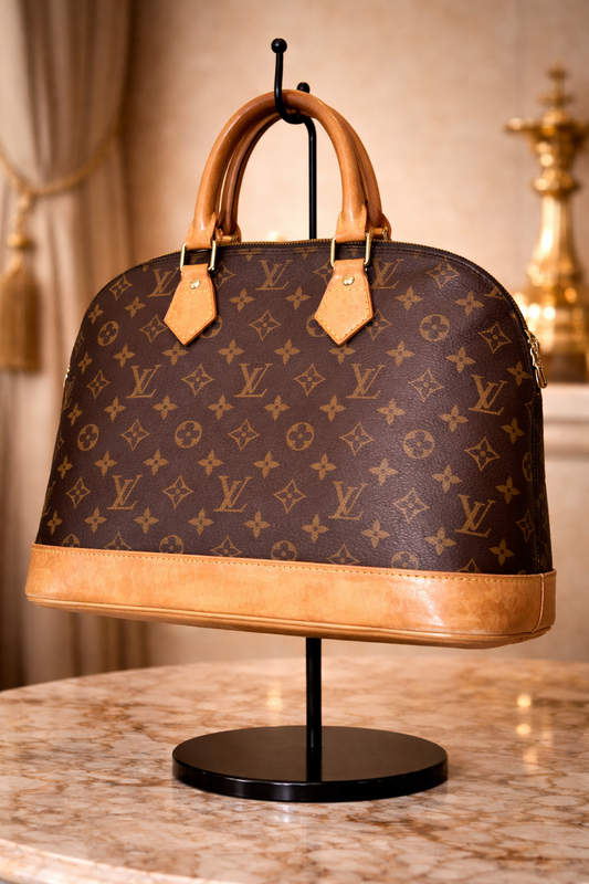 Louis Vuitton Monogram Alma Handbag (Authentic, 1997)