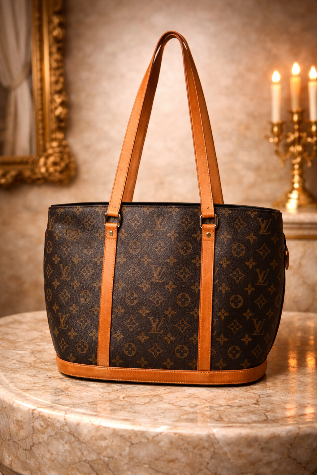 Louis Vuitton Monogram Babylone Handbag (Authentic, 2000) - By Request Only