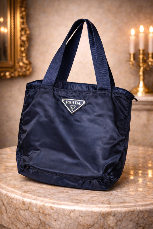 Prada Nylon Bag Tessuto Shopping Tote
